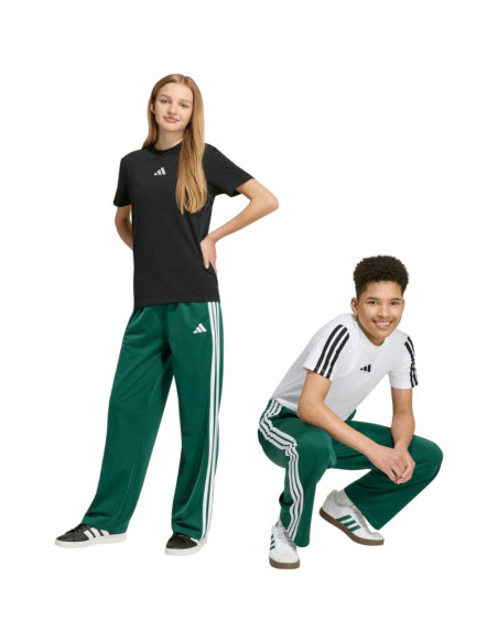 Spodnie dla dzieci adidas essentials climacool zielone ks2448