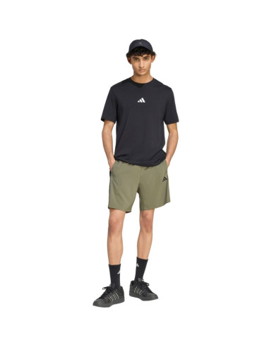 Spodenki męskie adidas essentials 3-stripes chelsea lite woven oliwkowe ky4154