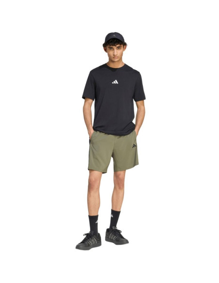 Spodenki męskie adidas essentials 3-stripes chelsea lite woven oliwkowe ky4154