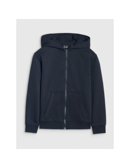 Bluza dresowa rozpinana z kapturem chłopięca 4f 4fjrmm00tswsm2481-31s