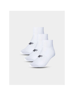 Skarpetki casual za kostkę (3-pack) chłopięce 4f junior 4fjwmm00usocu330-10s