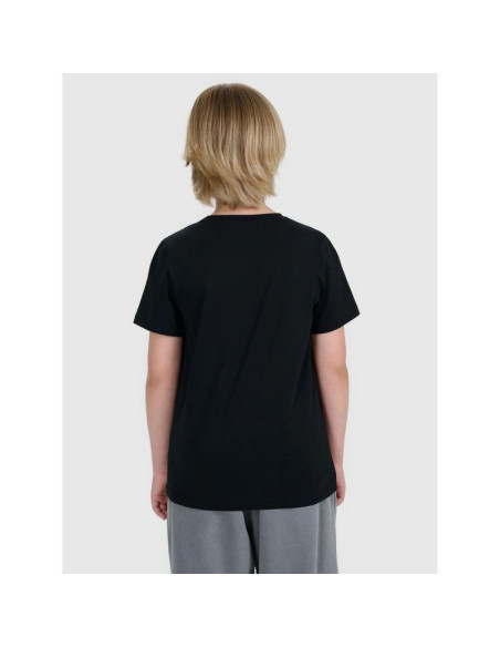 T-shirt regular z nadrukiem chłopięcy 4f 4fjrmm00ttshm3255-20s