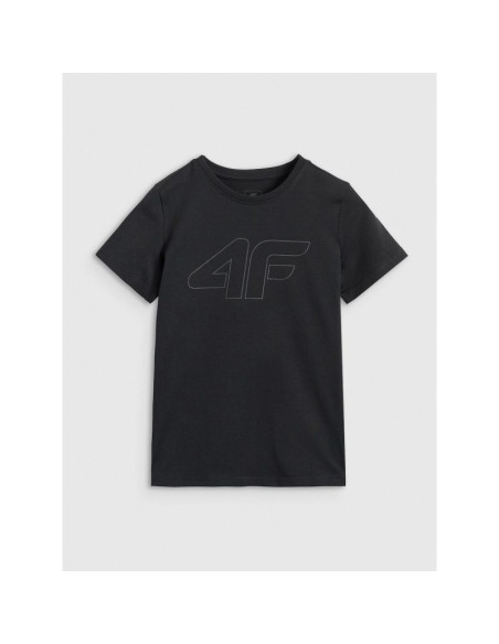T-shirt regular z nadrukiem chłopięcy 4f 4fjrmm00ttshm3255-20s