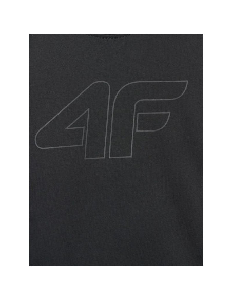 T-shirt regular z nadrukiem chłopięcy 4f 4fjrmm00ttshm3255-20s