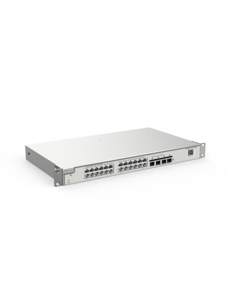 Zarządzalny switch reyee | l3 | 24 porty 1gbit + 4 porty uplink sfp 1gbit | rack