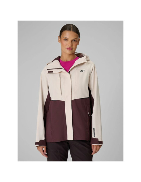 Kurtka trekkingowa membrana 10000 damska 4f 4fraw26ttjaf1367-12s