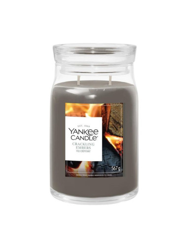 Świeca duża crackling embers yankee