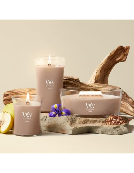 Świeca średnia cashmere woodwick