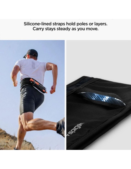 Nerka do biegania spigen a712 dynamic shield l - czarna