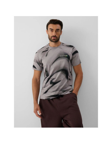 T-shirt regular z nadrukiem męski 4f 4fraw26ttshm4668-20a