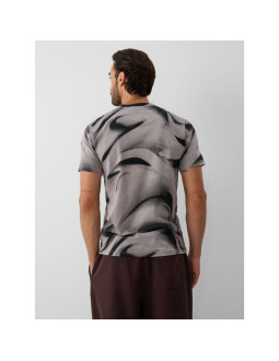 T-shirt regular z nadrukiem męski 4f 4fraw26ttshm4668-20a 2