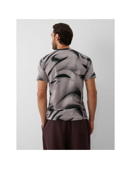 T-shirt regular z nadrukiem męski 4f 4fraw26ttshm4668-20a