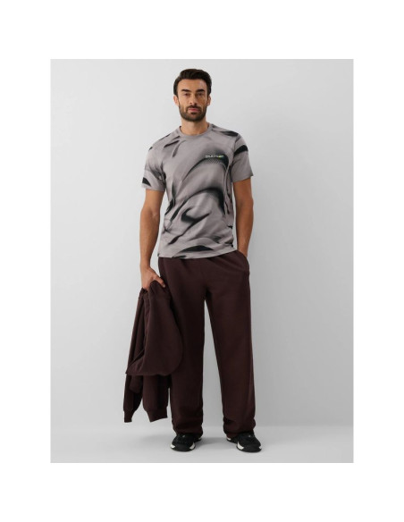 T-shirt regular z nadrukiem męski 4f 4fraw26ttshm4668-20a
