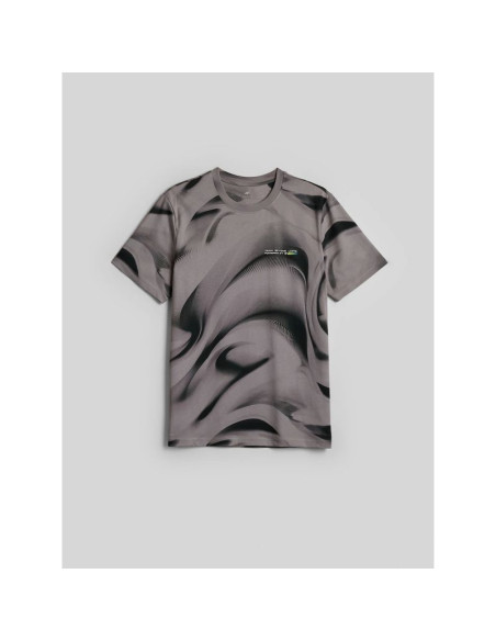 T-shirt regular z nadrukiem męski 4f 4fraw26ttshm4668-20a