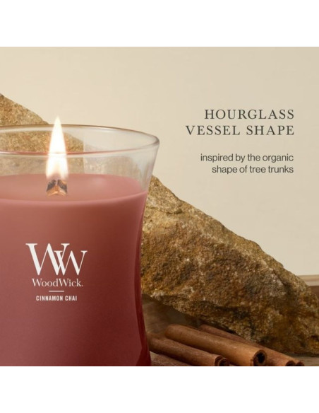 Świeca mała cinnamon chai woodwick