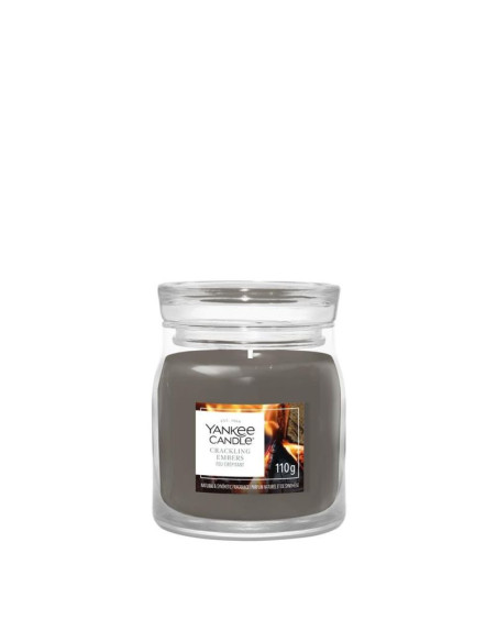Świeca mała crackling embers yankee