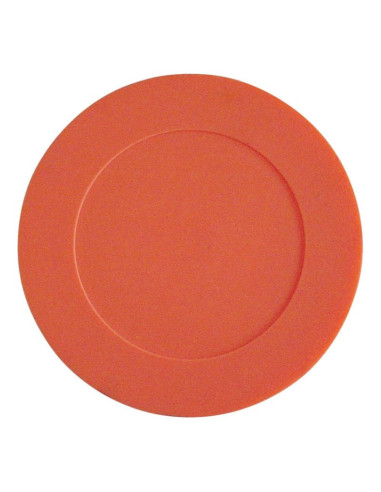 Krążek do unihokeja pvc 3" pomarańczowy