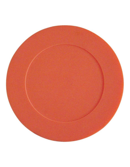 Krążek do unihokeja pvc 3" pomarańczowy