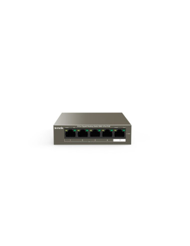 Switch poe tenda teg1105p-4-63w (5x 10/100/1000mbps)