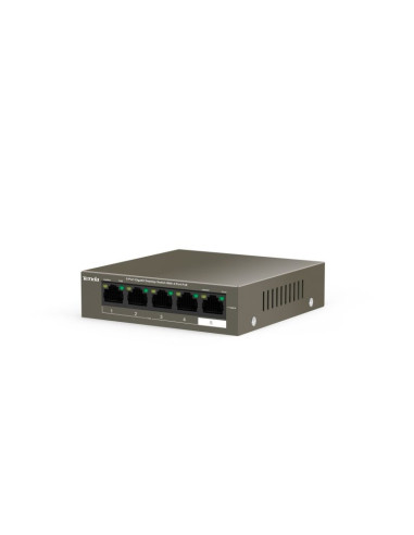 Switch poe tenda teg1105p-4-63w (5x 10/100/1000mbps)