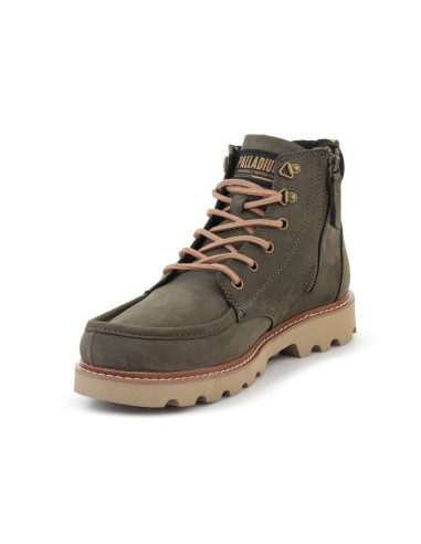 Palladium trooperlite grit zip olive night 04985-325