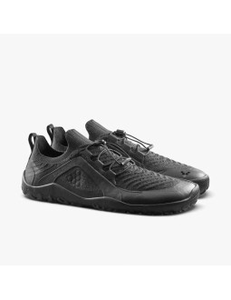 Vivobarefoot primus trail knit fg mens obsidian/obsidian (309114-01)