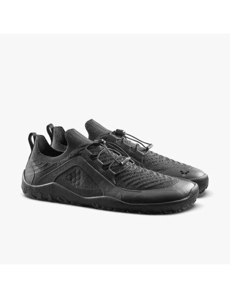 Vivobarefoot primus trail knit fg mens obsidian/obsidian (309114-01)