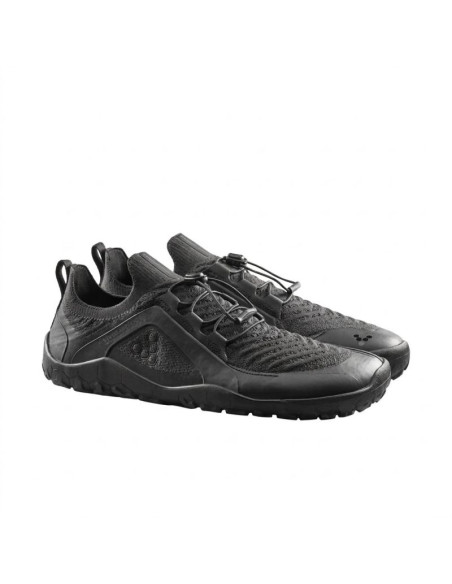 Vivobarefoot primus trail knit fg mens obsidian/obsidian (309114-01)