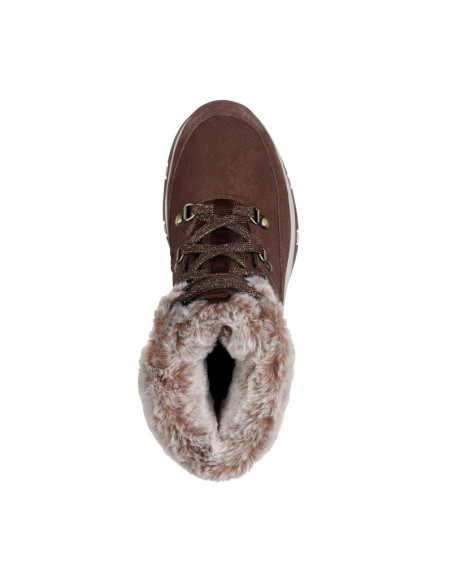 Skechers damskie buty zimowe wodoodporne trego-snow worries 167882 choc