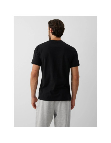 T-shirt regular z nadrukiem męski 4f 4fraw26ttshm4663-20s