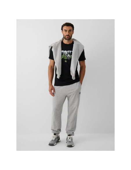T-shirt regular z nadrukiem męski 4f 4fraw26ttshm4663-20s