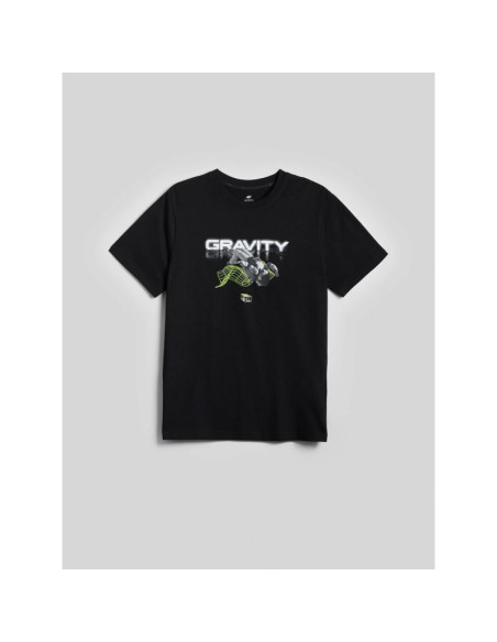T-shirt regular z nadrukiem męski 4f 4fraw26ttshm4663-20s
