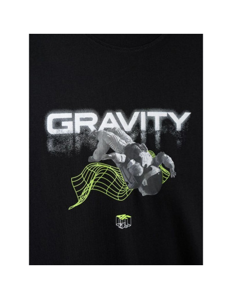 T-shirt regular z nadrukiem męski 4f 4fraw26ttshm4663-20s