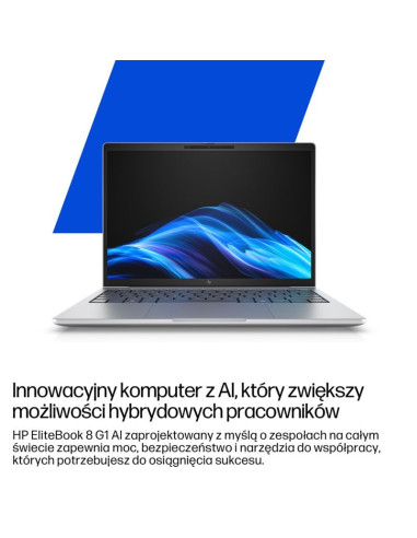 Hp elitebook 8 g1i 14 ultra 5 225u 14.0"wuxga 400nits matt 32gb ddr5 5600 ssd1tb intel graphics cam5mpx+ir 62wh w11pro 3y onsite