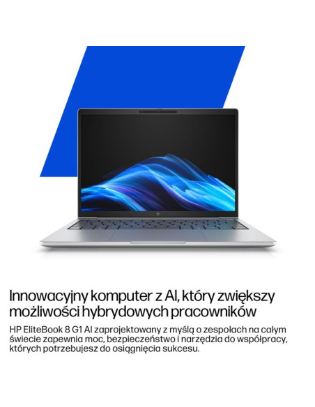 Hp elitebook 8 g1i 14 ultra 5 225u 14.0"wuxga 400nits matt 32gb ddr5 5600 ssd1tb intel graphics cam5mpx+ir 62wh w11pro 3y onsite