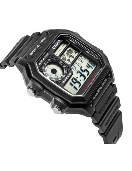Zegarek męski casio ae-1200wh-1avef + box