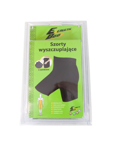Szorty wyszczuplające na zamek ns 4880 b thorn/iron body