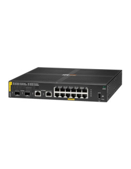 Hpe aruba networking cx 6000 12p 10m/100m/1g class4 poe 2p sfp 1g 139w switch zarządzany l3 gigabit ethernet (10/100/1000) obsłu 2