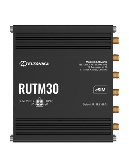 Router rutm30 (eu) wifi/5g lte compact, dual sim and