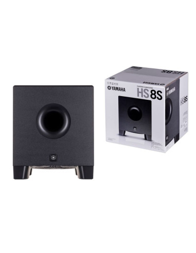 Yamaha hs8s - aktywny 8-calowy subwoofer z systemem bass reflex
