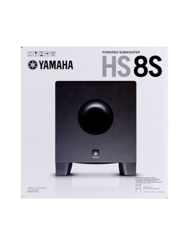 Yamaha hs8s - aktywny 8-calowy subwoofer z systemem bass reflex