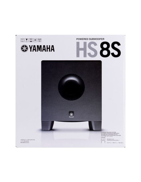 Yamaha hs8s - aktywny 8-calowy subwoofer z systemem bass reflex