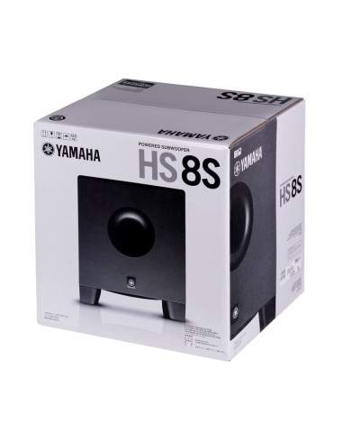 Yamaha hs8s - aktywny 8-calowy subwoofer z systemem bass reflex
