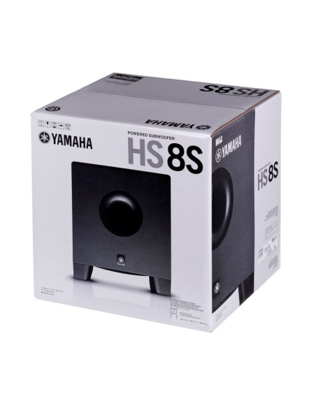Yamaha hs8s - aktywny 8-calowy subwoofer z systemem bass reflex