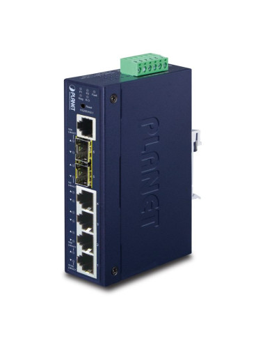 Planet igs-5225-4t2s łącza sieciowe zarządzany l2+ gigabit ethernet (10/100/1000) niebieski