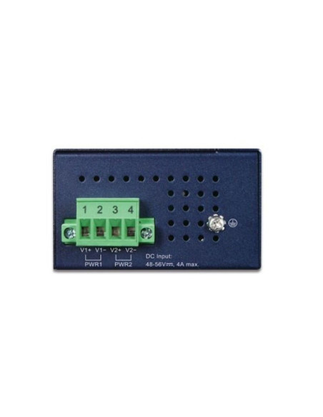 Planet ipoe-270-12v przełącznik sieciowy obsługa poe niebieski