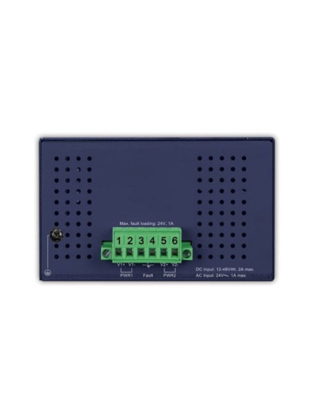 Planet isw-1600t łącza sieciowe nie zarządzany fast ethernet (10/100) niebieski