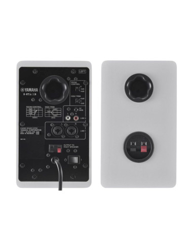 Yamaha hs3 white - aktywne dwudrożne monitory bliskiego pola, para