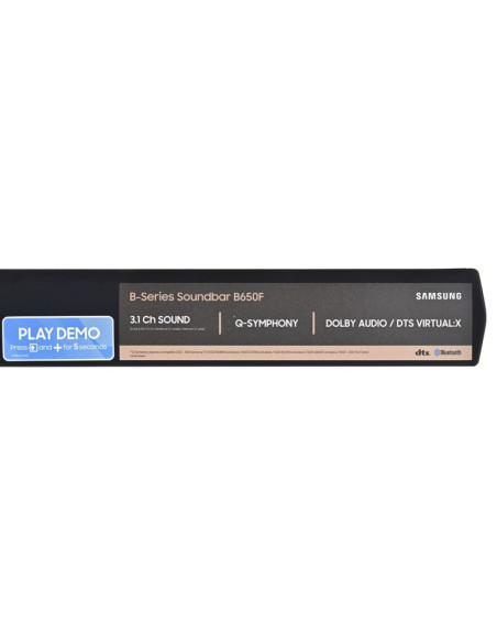 Soundbar samsung hw-b650f/­en 3.1 kan. 370w bluetooth 4.2 dolby digital czarny