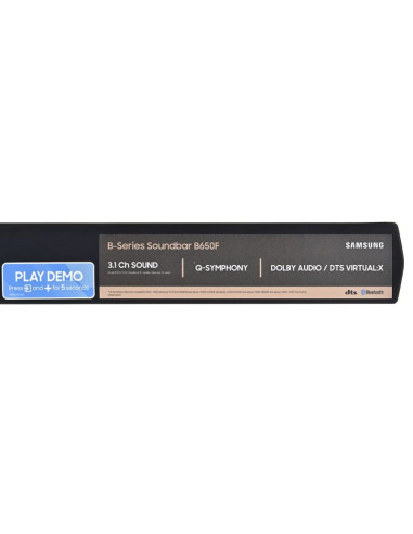 Soundbar samsung hw-b650f/­en 3.1 kan. 370w bluetooth 4.2 dolby digital czarny